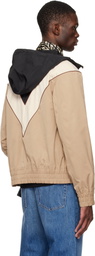 Valentino Beige VLogo Signature Jacket