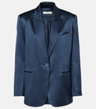 The Sei Oversized silk blazer