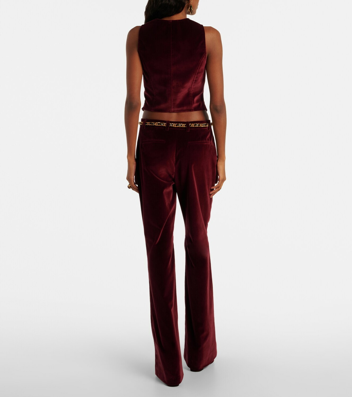 Etro Cotton velvet vest