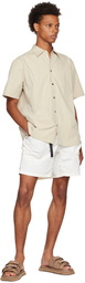 John Elliott White Safari Shorts