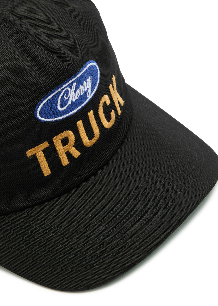 ★入手困難★Cherry Los Angeles Truck 5 Panel Hat Cherry Los Angeles Truck 5 Panel Cotton cap - Black - One