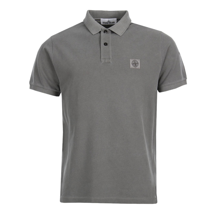 Photo: Polo - Light Grey Pique Cotton