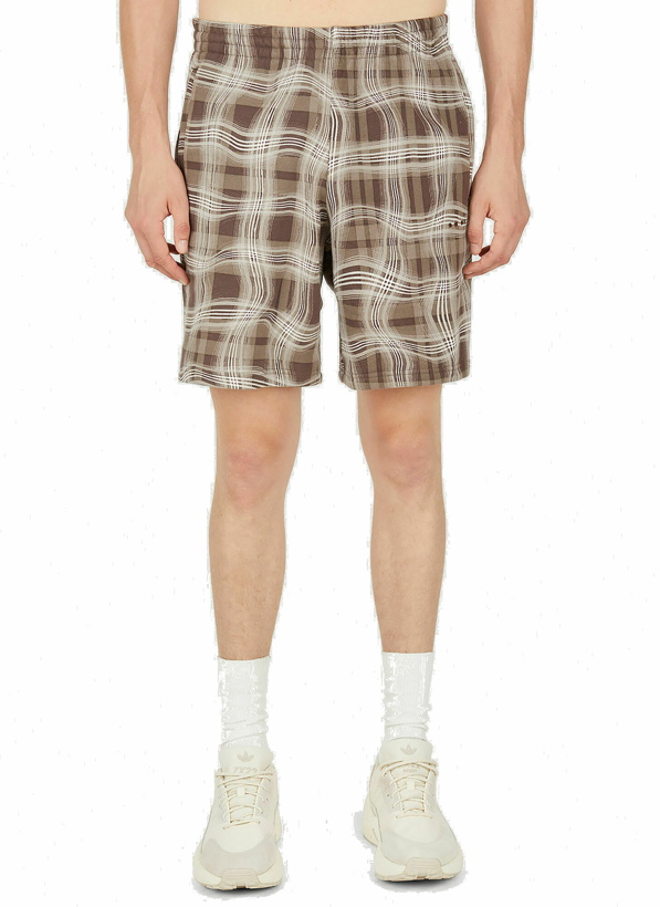 Photo: Reveal Print Shorts in Brown