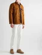 Tod's - Suede Lace-Up Boots - Brown