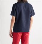 Solid & Striped - Cabana Linen Shirt - Blue