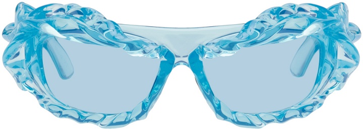 Photo: Ottolinger Blue Twisted Sunglasses
