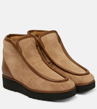 Gabriela Hearst - Tyga shearling-lined suede boots