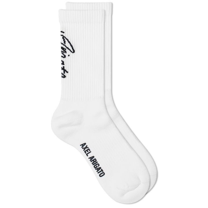 Photo: Axel Arigato Women's Soho Sports Socks in White