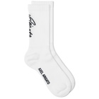 Axel Arigato Women's Soho Sports Socks in White