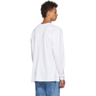 Baja East White Long Sleeve Tiger T-Shirt