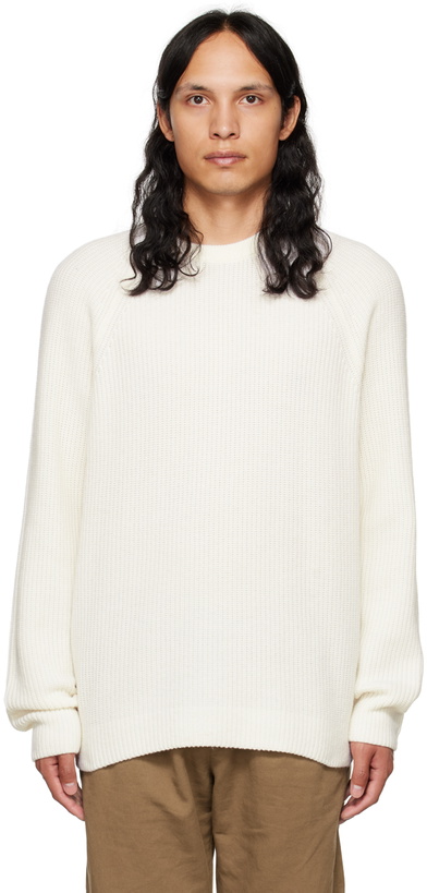 Photo: Vince Off-White Raglan Sweater