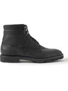 John Lobb - Alder Waxed-Suede Boots - Black