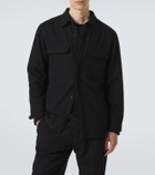 Rick Owens Work cotton and wool flannel shirt