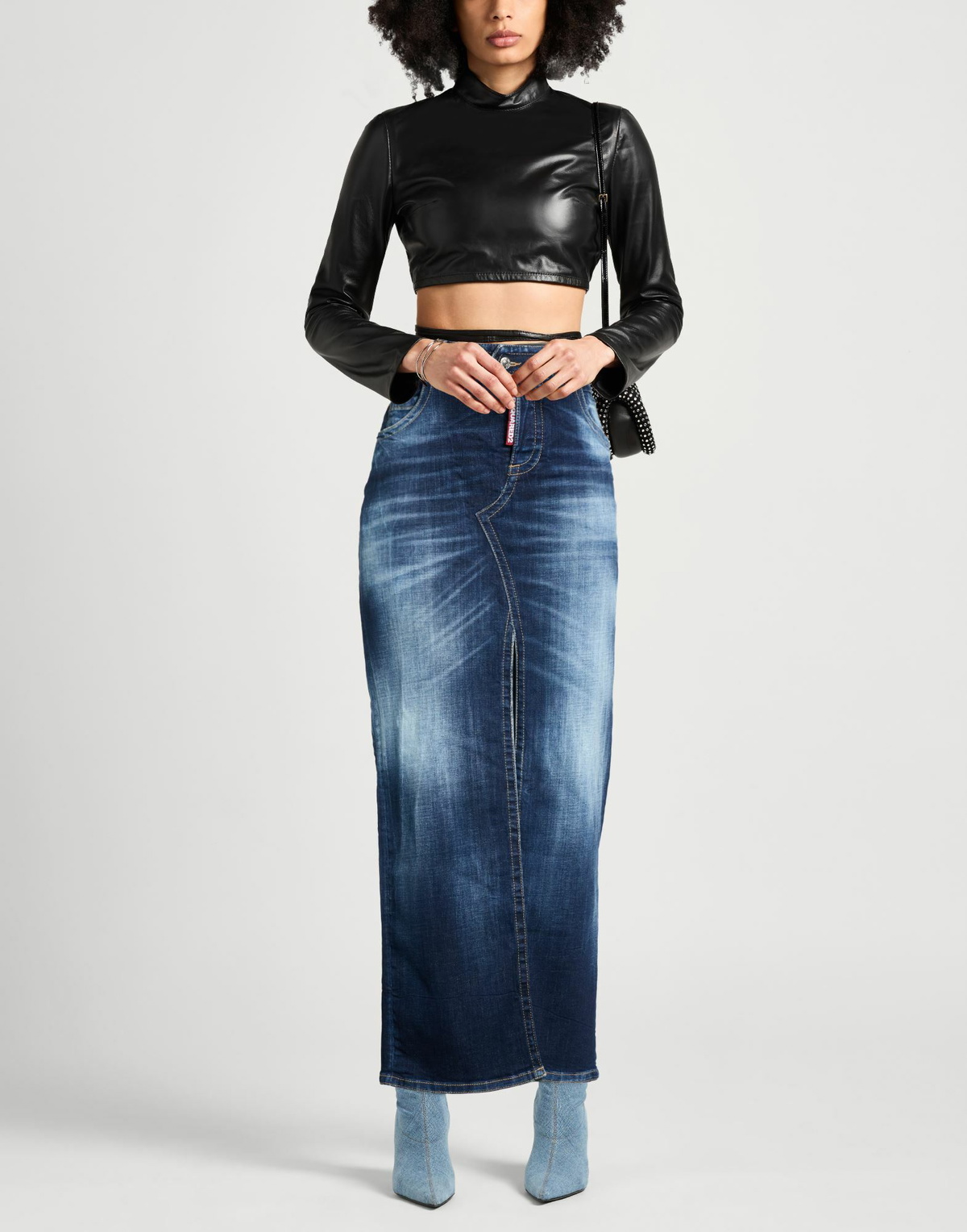 Dsquared2 Womens Denim skirt in Blue