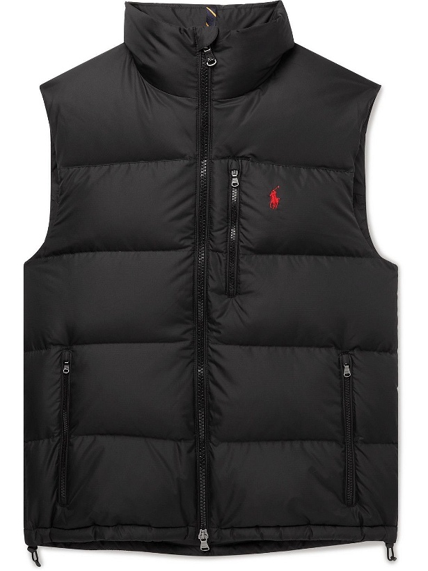 Photo: Polo Ralph Lauren - Quilted Recycled Ripstop Down Gilet - Black