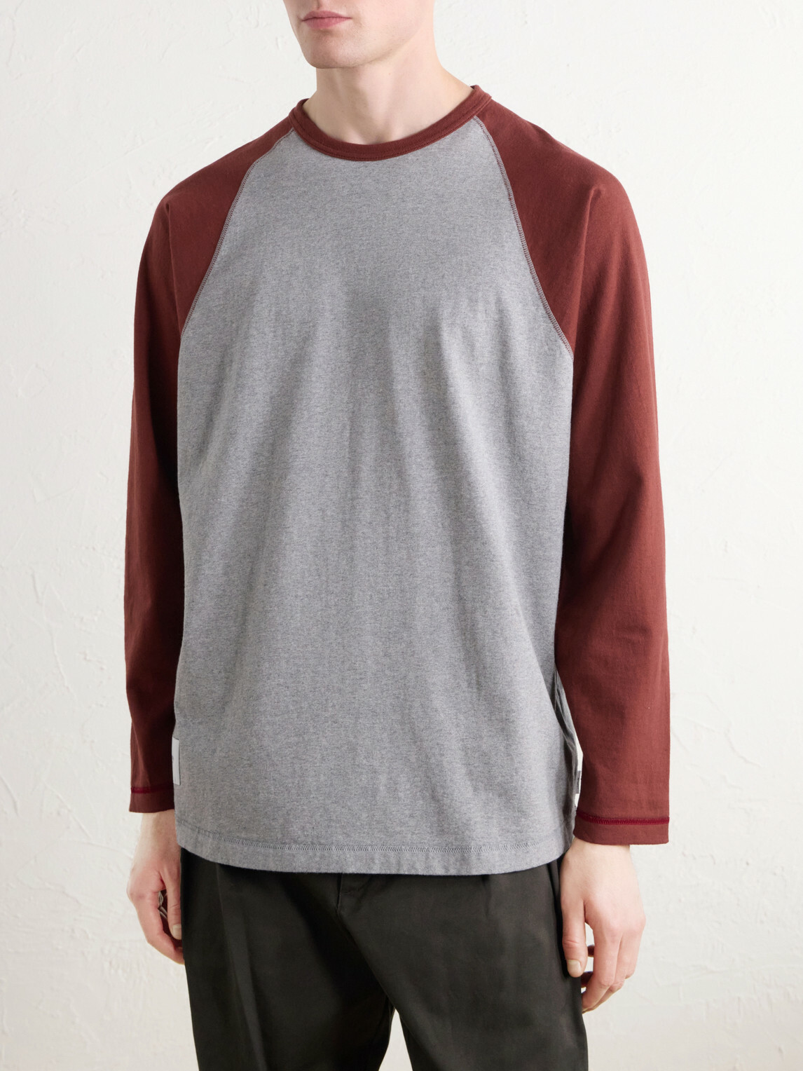 WTAPS - Ian Logo-Embroidered Cotton-Jersey T-Shirt - Gray
