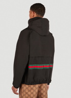 Gucci - Web Trim Jacket in Black