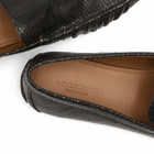 Vagabond Shoemakers Women's Mika Embossed Leather Boat Shoe in Black