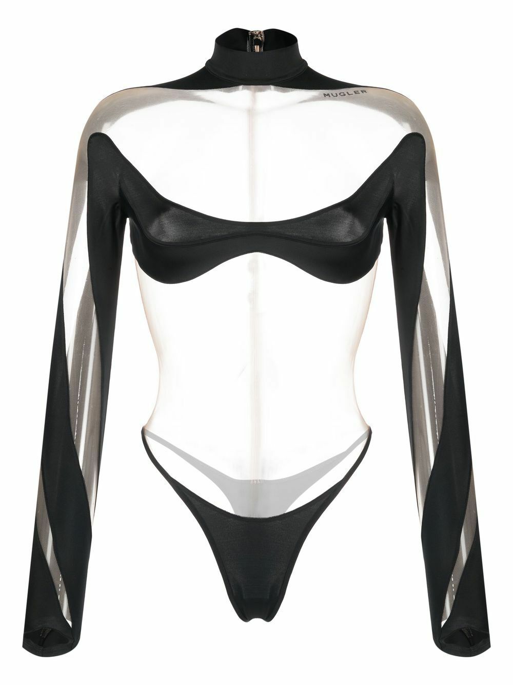 MUGLER - Eco Sport Lycra Bodysuit Mugler