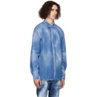 Dsquared2 Blue Denim Relaxed Dan Shirt