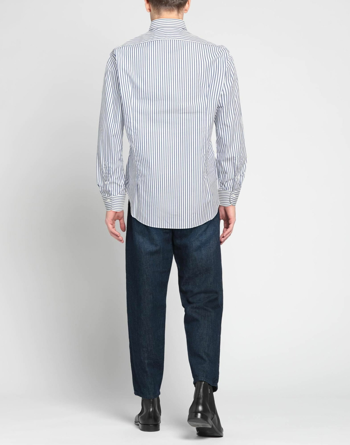 Drumohr Mens Shirt in Blue
