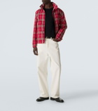 Burberry Burberry Check technical blouson jacket
