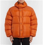 Très Bien - Crescent Down Works Oversized Quilted Nylon Down Jacket - Men - Orange