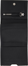 MM6 Maison Margiela Black Numeric Trifold Wallet