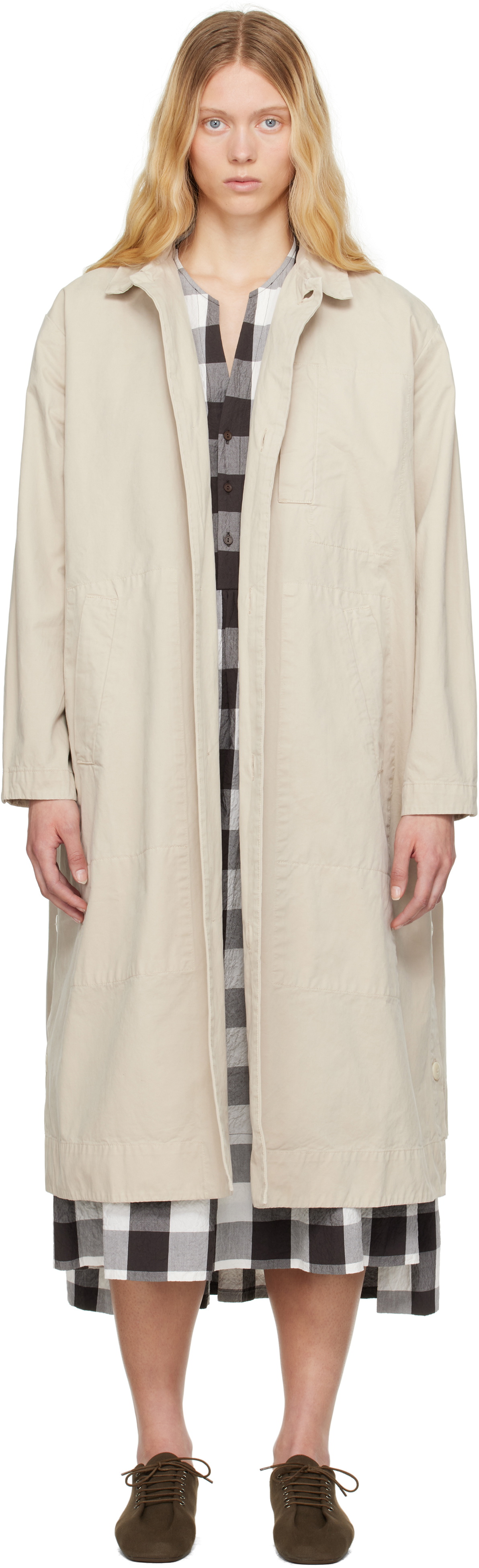 Toogood White The Ploughman Coat Toogood