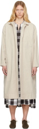 Toogood Beige 'The Messenger' Coat