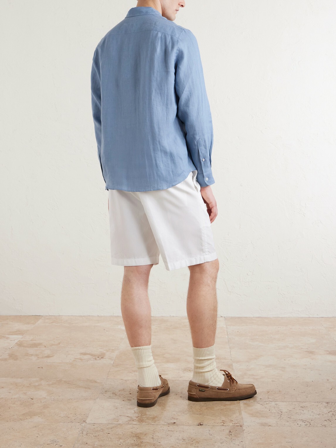 Aimé Leon Dore - Linen Shirt - Blue