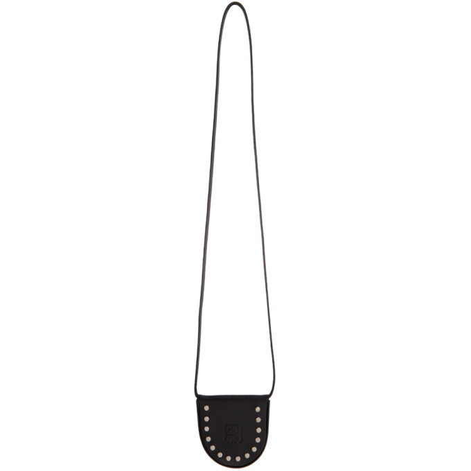 Photo: Loewe Black Heel Studs Necklace Bag