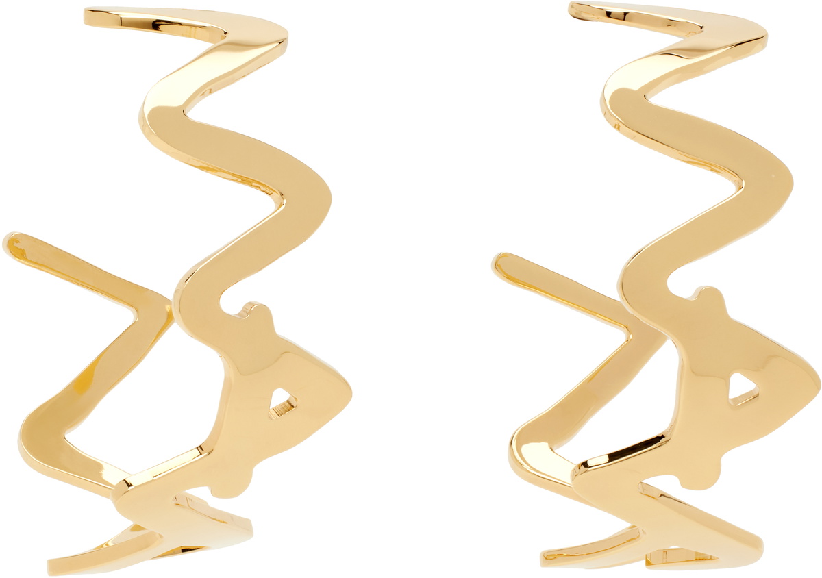 【MARNI】 ゴールド Marni Symbol ピアス Gold 'Marni' Symbol Earrings by Marni on Sale