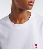 Ami Paris Ami De Cœur cotton jersey T-shir