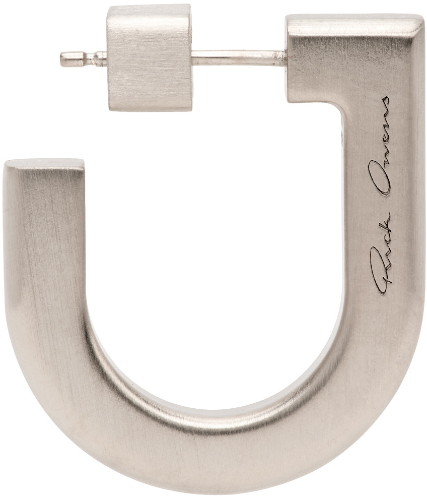 Photo: Rick Owens Silver Dring Single Earring