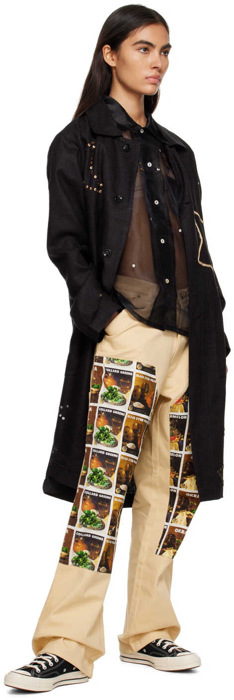 Sky High Farm Workwear Black Constellation Shirt