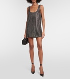 Giuseppe di Morabito Crystal-embellished minidress