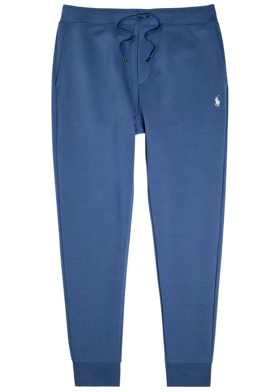 Polo Ralph Lauren Logo-embroidered Cotton-blend Sweatpants Navy