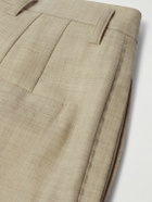 Jacquemus - Canevas Oversized Wide-Leg Pleated Belted Wool Suit Trousers - Neutrals