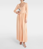 Zimmermann Natura lamé maxi dress