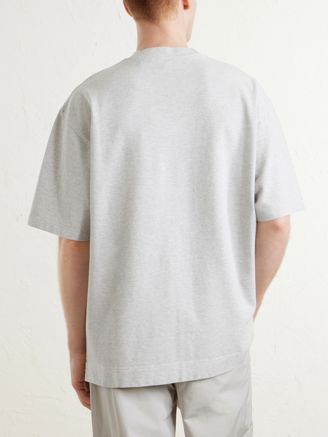 Acne Studios - Logo-Embroidered Cotton-Piqué T-Shirt - Gray