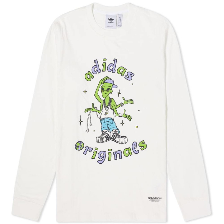 Photo: Adidas Long Sleeve Stoked Alien Tee