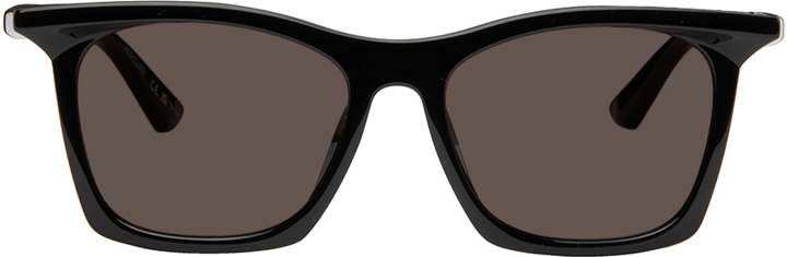 Photo: Balenciaga Black Rectangular Sunglasses