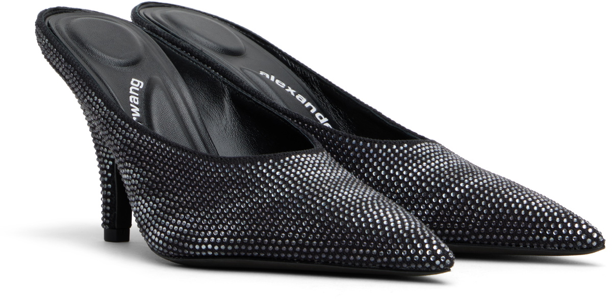 Alexander Wang ☆ブラック Irina 90mm ミュール Alexander Wang Black Irina 90mm Mules Alexander Wang