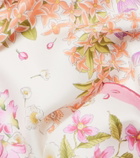 Ferragamo Floral silk scarf