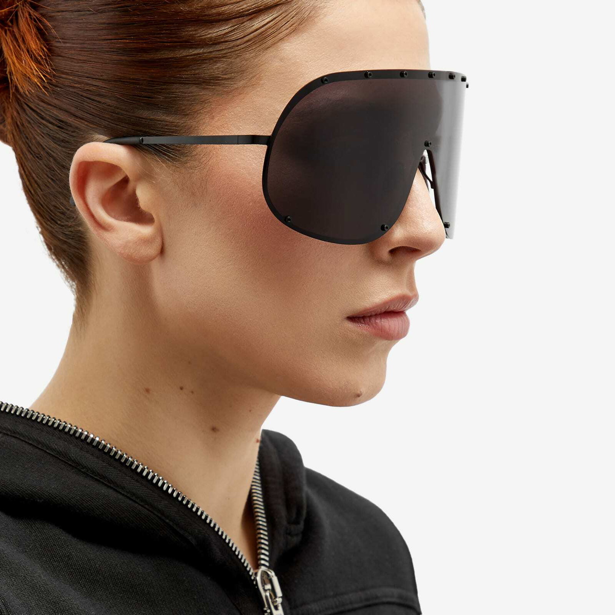 Rick Owens shield sunglasses Drkshdw | nate-hospital.com