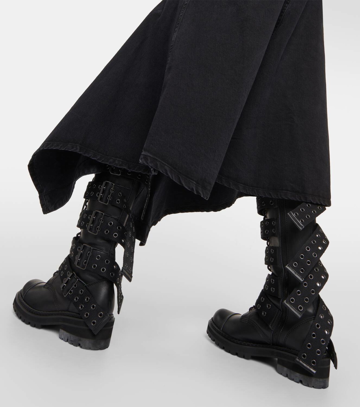 Junya Watanabe Embellished leather boots Junya Watanabe