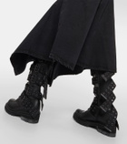 Junya Watanabe Embellished leather boots