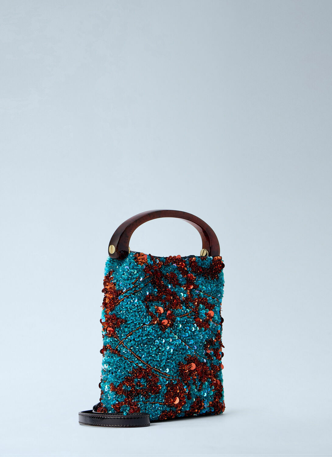 Dries Van Noten Micro Crisp Embellished Bag