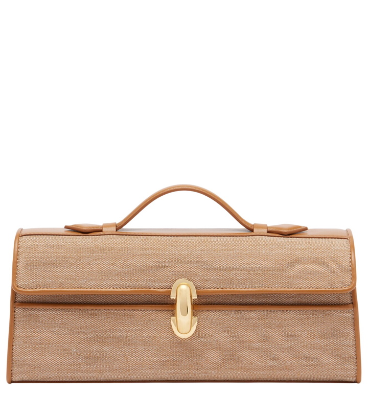 Photo: Savette Symmetry Slim Medium canvas top-handle bag
